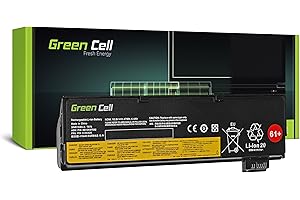 Green Cell® Extended Serie 01AV424 Batería para Lenovo ThinkPad T470 T570 A475 P51S T25 Ordenador (6 Celdas 4400mAh 10.8V Negro)