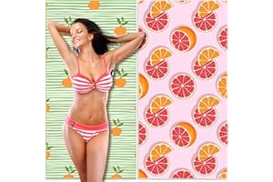 Lubibi Zestaw ręczników plażowych z mikrofibry, 160 x 80 cm, bez piasku, lekki, bardzo miękki, chłonny, szybkoschnący, ręcznik plażowy, ręcznik kąpielowy, do sauny, jogi, dla mężczyzn, kobiet, dzieci