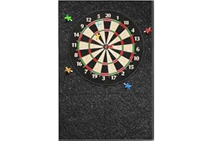 ‎KEAGAN KEAGAN Dartboard-Wandschutz, Filz-Dartboard-Wandschutz, Selbstklebend, Gespleißt, Wandumrandung für Dartboard-Rückseite, Filz-Wandfliesen, Kork Rückseite Dart Wandschutz Schutz Dartscheibe Wand