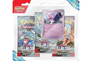 Pokémon TCG: Scarlet & Violet—Stellar Crown 3-Pack Blister - Tinkaton (3 Booster Packs & Foil Promo Card)