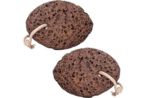 Revitale Natural Volcanic Lava Pumice Foot Stone - Pedicure Scrubber & Hard Dead Skin/Callus Remover (2 Pack)