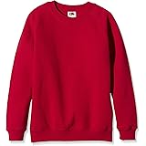 Fruit of the Loom Classic Sweatshirt met hoodie, voor kinderen