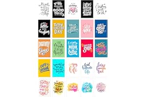 Edition Seidel Set di 25 cartoline vita e momenti con detti - regalo - idea di decorazione, amore, amicizia, vita, motivazione, biglietti d'auguri foto immagini cartoline divertenti