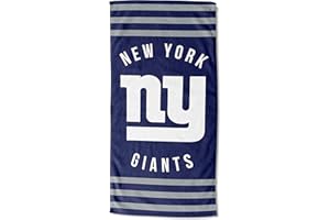 Northwest NFL Kansas City Chiefs - Toalla de Playa Unisex para Adultos, 30 x 60 Pulgadas, Rayas