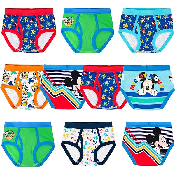 Cuecas Infantis MeUndies - Pack Com 3 - Modal Macio - Estampas Divertidas - Tamanho 4/5