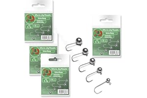 BIG FISH Micro Jig Heads size 6 1-5g LRF Ultra Light Soft Lure Drop Shot Fishing Set