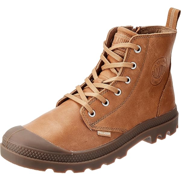 Bottes Pampa Palladium Mixte – Marron – Taille 38 – Style Urbain Robuste