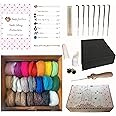 heidifeathers Boxed Needle Felting Starter Kit (Carded Wool Mix)
