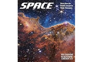 POMEGRANATE Space: Views from the Hubble and James Webb telescopes 2024 Wall Calendar