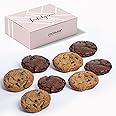 Cocosutra Box of 8 Ooey Gooey Melty Chocolate Eggless Cookies | Chunky Chocolate Chip & Fudgy Brownie | Freshly Baked Premium Cookies for Gifting | 4 * 2 | 320g
