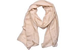 OUTRIP ehsbuy Bufandas de Algodón Pañuelos Mujer Bufanda de Moda Suave y Ligera para Mujer Chal Envolvente Sólido para Cuello Foulard