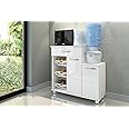 Danube Home Ledian 2 Door Fruit Cabinet | Sturdy Home Kitchen Organiser | Modern Design Furniture For Dining Room, Living Room, Kitchen L 90.50 X W 36 X H 97.50 Cm White