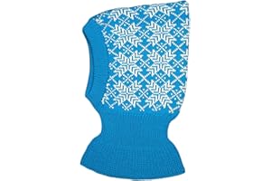 TEVIRP 100% Merino Wolle Balaclava Wintermütze Baby Kinder Mädchen Junge Gestrickt