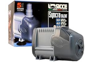 SICCE Pompe d'aria per acquari SYNCRA Pump 5.0-5000 l/h - H 380 cm. con presa di terra
