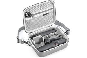 STARTRC PHOTO Osmo Mobile 6 Fall, wasserdichte tragbare Speicher Umhängetasche PU Fall, schützende Harte Reise Tragetasche für DJI Osmo Mobile 6 Gimbal Stabilisator Zubehör