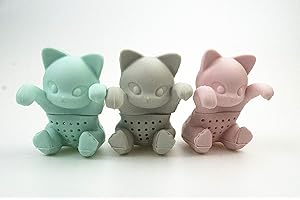LifeMonde infuseur à thé original | infuseur thé chat | Lot de 3 infuseurs thé chat | Meilleurs infuseur thé pour le thé | infuseur a the | thé infuseur