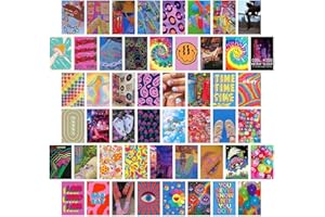 jiuzcare Postcards Pack 50 Postcard Blank Art Vintage Motivational and Different Images for Greeting Family Lovers Friends Birthday, M9015