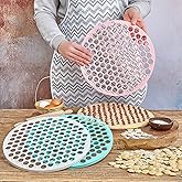 Safestore Pratik Mantı Kalıbı Mantı Kesme Aparatı B&uuml;y&uuml;k Boy Mantımatik 32 cm 121 adet Mantı