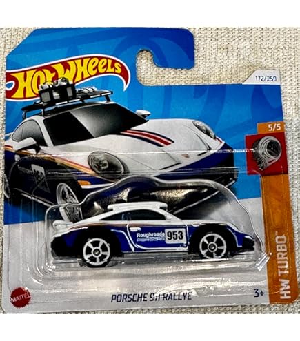 Hot Wheels 1:64 Scale Orange Porsche 934 Turbo RSR #5/6