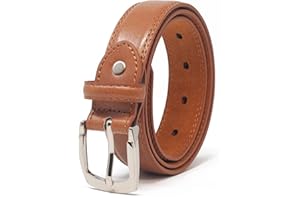 Ossi Ceinture de costume doublée en cuir pour homme 28 mm