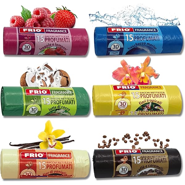 Sacchetti Per Rifiuti Medici Stella 60L - 20 Pezzi In LDPE Rosso | Per Ospedali E Studi - Foto 3