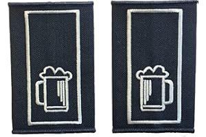 ‎FEUER1 feuer1 Dienstgrad-Schlaufe Spezial: Leitender Getränkewart (Silber/Silber)