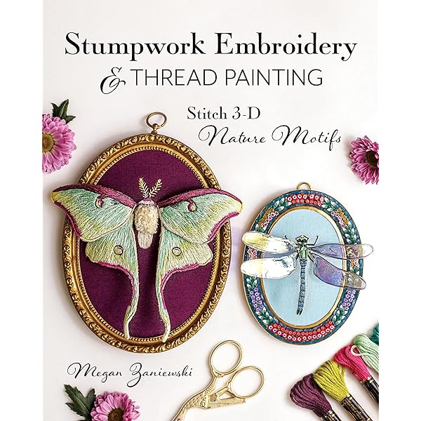Three-Dimensional Embroidery Stitches: Amazon.co.uk: Trott