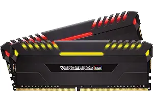 Corsair Vengeance RGB - Kit de memoria Entusiasta de 16 GB (2 x 8 GB, DDR4, 2666 MHz, C16, XMP 2.0) negro