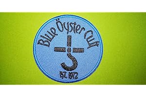 BLUE HAWAI M499 PATCH ECUSSON BLUE OYSTER CULT 8 CM