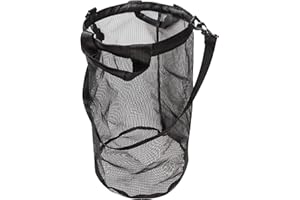 Windhager 06246 - Bolsa de Cosecha para Verduras, para jardín, Ayuda para Recoger Frutas, Saco de Cosecha, diámetro 26 cm x 45 cm, Color Negro