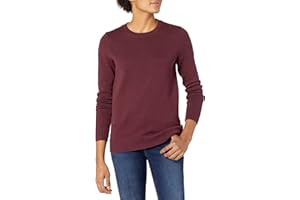 Amazon Essentials Pull À Col Rond 100% Coton (Disponible en Grande Taille) Femme