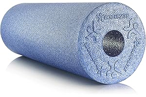BODYMATE Rodillo Standard para Tejido fascial | Dureza Media | Longitud 45 cm diámetro 15 cm | con Libro electrónico Gratuito | Rodillo miofascial Profesional