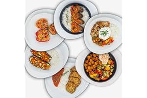Freshly Cooked Ready Meals – Lunch4you | 6 x 500 g | Versatile Kitchens | Traditional & Savoury | Without Flavour Enhancer (Mediterranean Style Box)