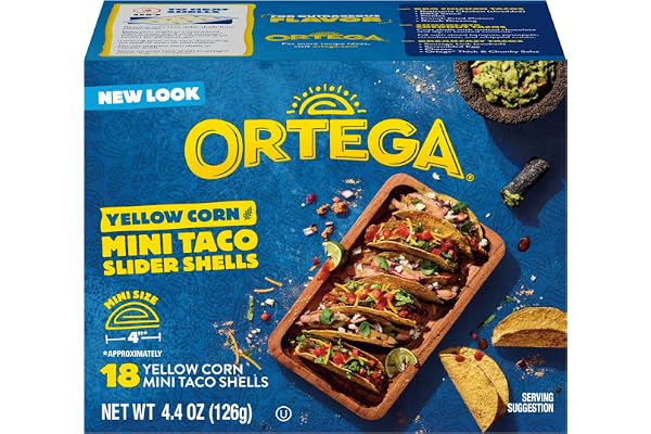 Ortega Mini Taco Slider Skal 6 x 126 g