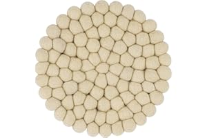 myfelt Tischauflage, Topfuntersetzer S - Levi - Beige, Ø 16 cm