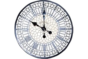 St Helens Home & Garden Big Ben Design Water Resistant Outdoor Clock 300mm / 12" - Sit back, relax and let time pass you by