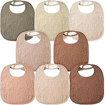 Lot 6 Langes Bébé Mousseline Coton Dinosaures 60x60 Cm - Ultra Absorbants, Respirants, Doux Pour Peau Sensible - Unisexe Garçons Filles