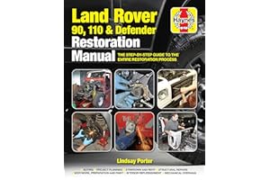 Haynes Land Rover 90, 110 & Defender Restoration Manual: The Step-by-Step Guide to the Entire Restoration Process (Haynes Restoration Manuals)