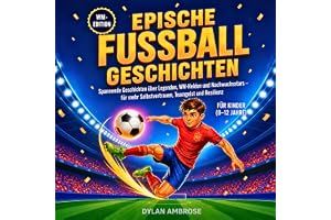 Epische Fußballgeschichten für Kinder (8–12 Jahre): Spannende Geschichten über Legenden, WM-Helden und Nachwuchsstars – für m