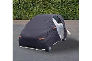 ‎AUTO ACCESSORI LUPEX Auto Accessori Lupex - wasserdichte Autoabdeckung, kompatibel für Smart 450 und 451, wetterfest, aus PVC-Gewebe mit Reißverschluss und Baumwollfutter, für Outdoor und Indoor