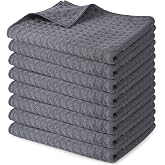 Pack of 8 Microfibre Kitchen Towels 70 x 50 cm &ndash; Super Absorbent | Strong and Soft Kitchen Dish Towels, Ideal for Tableware a