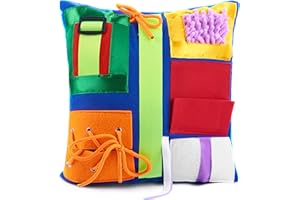 ODOXIA Coussin Sensoriel | Coussin Inclus | Activité Calmante Réconfortante Adulte Démentiel | Couverture Passe-Temps | Soulage : Alzheimer, démence, Asperger, autisme, anxiété, etc.