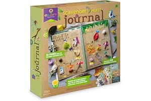 CRAFT TASTIC Craft-Tastic Scavenger Hunt Journal | Experience The Magic Of Nature | With Fun Outdoor Activities | Includes 32 Pages And 519 Stickers | For Ages 6+