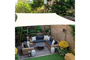 HAIKUS Tenda Vela Quadrata 3x3 m, Traspirante, Permeabile, Tela Vela Ombreggiante, Telo Ombreggiante per Esterno, Giardino, Terrazzo, Balcone, Bianca