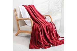 ‎CURECURE Elektrische Heizdecke, weiche Flanell-Heizdecke mit 4 Heizstufen und 10 Stunden Automatischer Abschaltung, 130 x 180 cm, Heimbüro, schnelle Heizdecke, Abnehmbarer Schalter, Waschbar