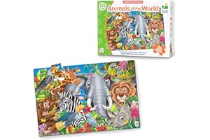 The Learning Journey 017364 Animals of The World Jumbo Floor Puzzle