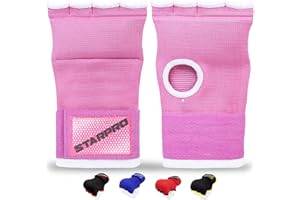 Starpro Padded Boxing Wraps - Many Colours - Thumb & Loop - Boxing Hand Wraps Boxing, Boxing Wraps for Men, Boxing Wraps Women, Boxing Inner Gloves, Boxing Straps Boxing Wraps for Kids Boxing Wraps