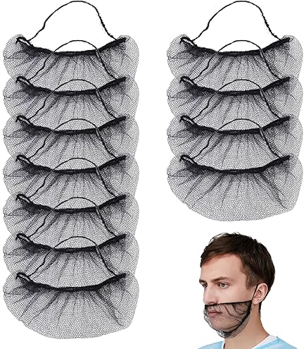 Omnitex 100x Premium White Mob Caps - Non Woven Hygiene