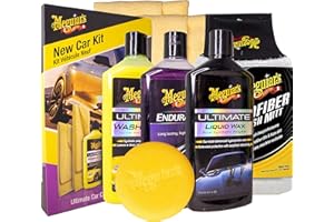Meguiar's G3201EU Meguiars New Car Kit, Kit Auto Nuova