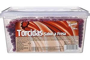 Damel - Torcidas - Sabor a fresa - 200 unidades